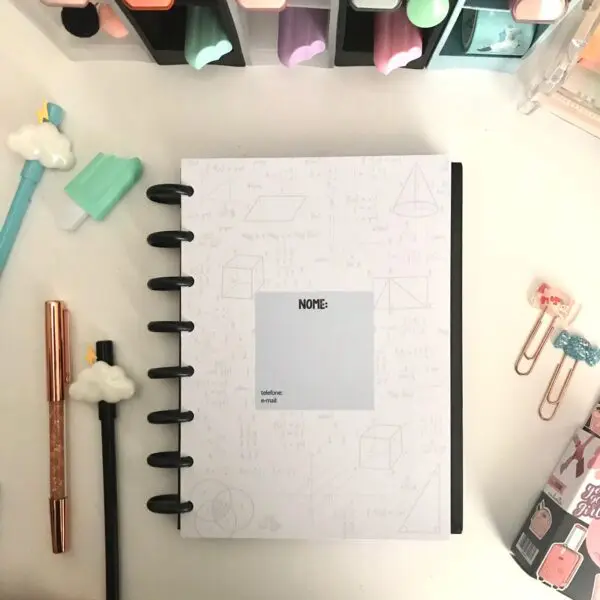 caderno de disco