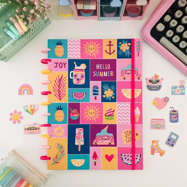 Caderno de Disco Verão