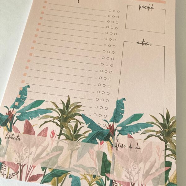 Planner de Mesa Folhagens - Imagem 3