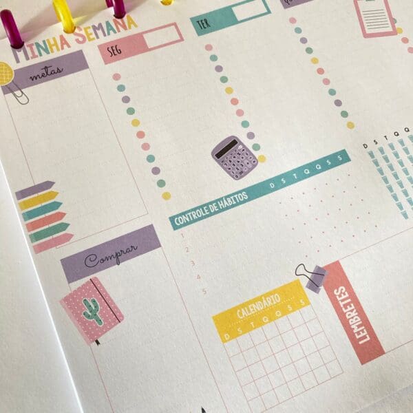 Planner de Mesa Back To School - Imagem 2