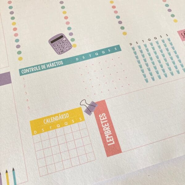 Planner de Mesa Back To School - Imagem 4