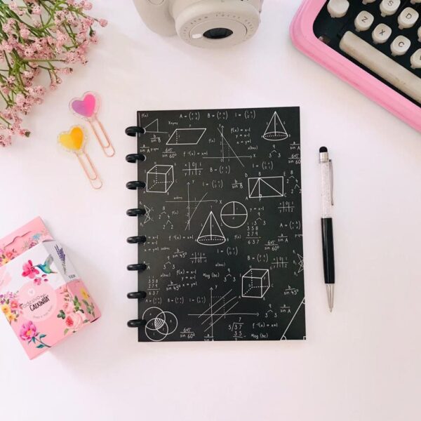 Caderno Flexível Mini Disco A5 - Matemática