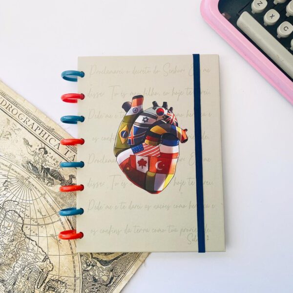 Caderno de Disco Buendía A5 Nations Heart