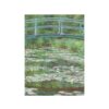 Caderneta História da Arte - Os Lírios e Ponte Japonesa Monet