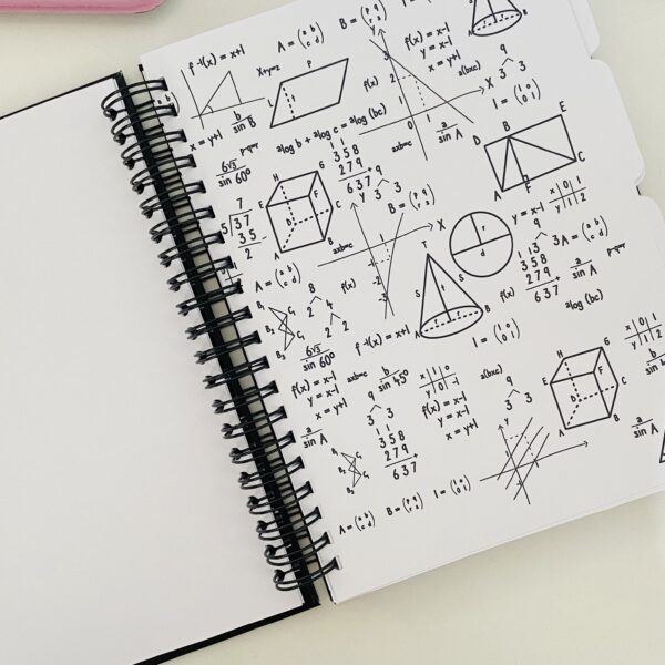 Caderno Wire-o Reposicionável - Matemática 10 Mat. Univ. 150fl  (27,5x20cm) - Imagem 4