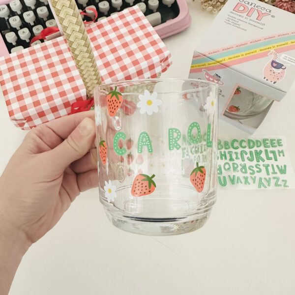 Caneca DIY 350 ML Morangos - Imagem 2