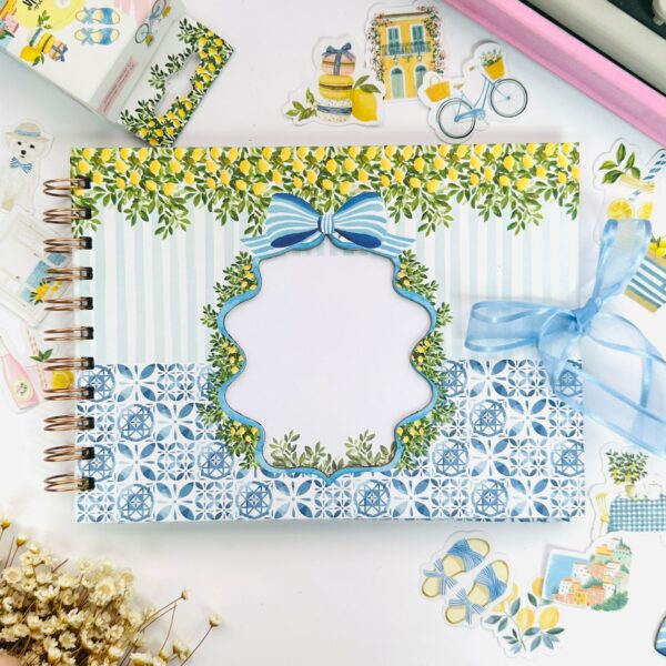 Scrapbook A5 com 30 Folhas Decoradas