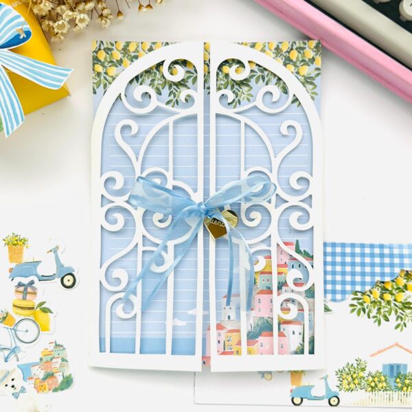 Bloco A5 40 Folhas Uma Porta para Italia