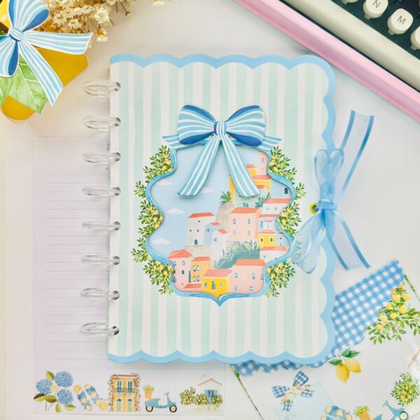 Caderno de Disco Buendía - La Dolce Vita Tamanho: A5 (21 x 14,8cm) Folhas Decoradas