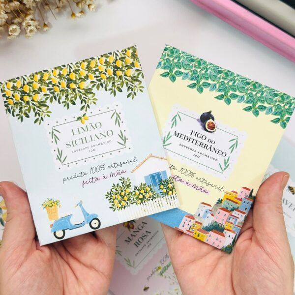 Envelope Aromático 10g Artesanal Figo do Mediterrâneo