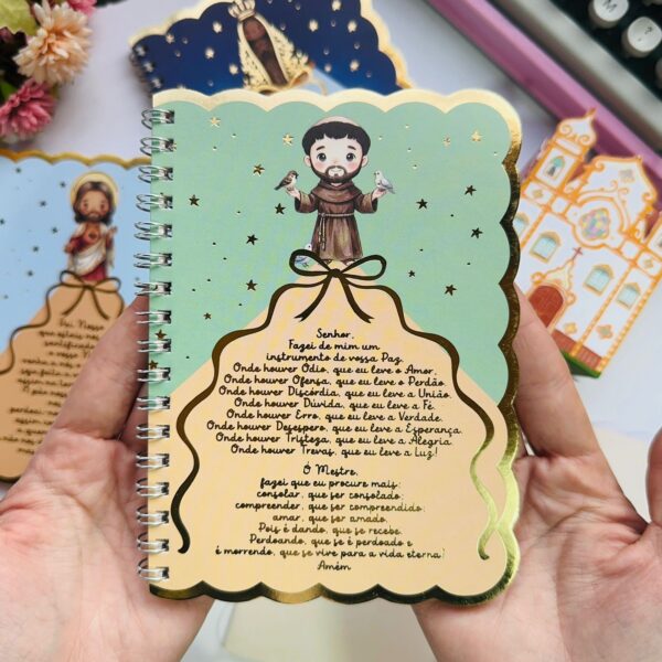 Caderno A6 40 Flhs Decoradas – São Francisco