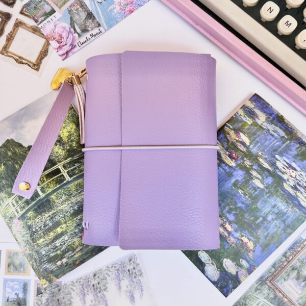 Caderno com Capa de Tecido com 2 Cadernetas Pontilhadas - Monet