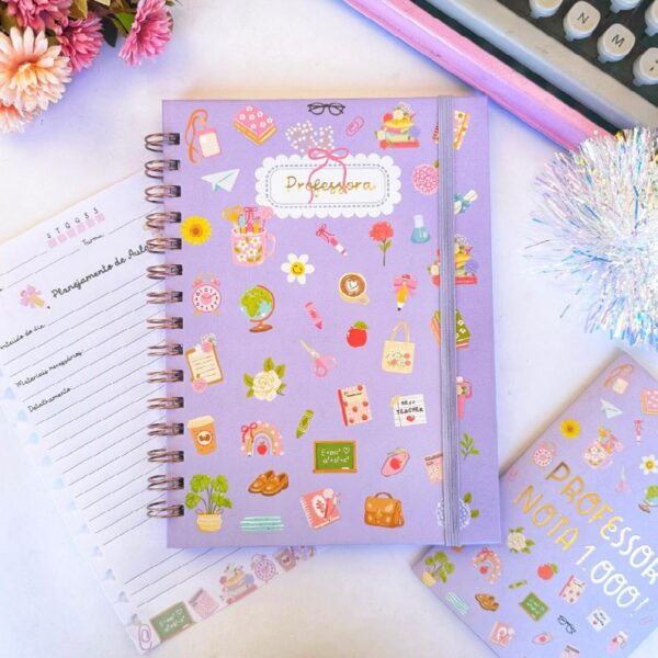 Planner do Professor 60 Folhas Reposicionáveis