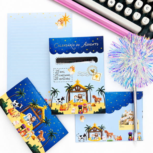 Kit com Malinha de Natal - Advento