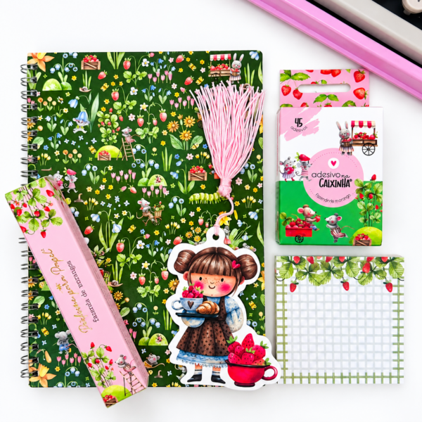 Kit com Malinha de Natal - Fazenda de Morango