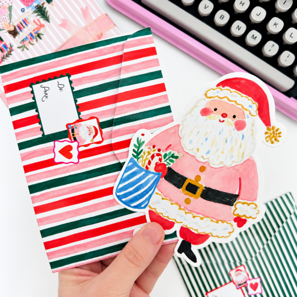 Cartão Markatto com Envelope – Papai Noel - Imagem 2